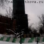 Боровикая (Предтеченская) башня на реставрации