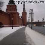 Петровская и Москворецкая башня и Большой Москворецкий мост