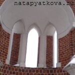 Внутренняя часть башенки Фигурного моста