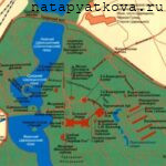 Схема 1 маршрут по парку в Царицыно