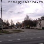 Начало улицы Луначарского у вокзала в Ростове