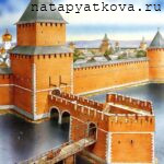 Дмитриевская башня с отводным мостом и предмостной башней