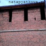 Крепление стены у Кладовой башни