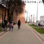 Вид на Пороховую башню