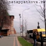 Вид на Георгиевскую башню