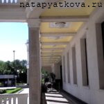 Москва. Северный речной вокзал. Галереи, арки и ротонды -вид 9