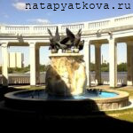 Москва. Северный речной вокзал. Фонтан "Птичий базар" - вид 1