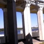 Москва. Северный речной вокзал. Химкинское водохранилище и набережная - вид 1