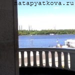 Москва. Северный речной вокзал. Химкинское водохранилище и набережная - вид 2
