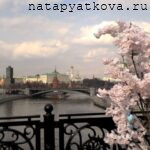  на Московский Кремль со стороны патриаршего моста у Храма Христа Спасителя - вид 5