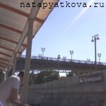 Патриарший мост у Храма Христа Спасителя вид 3